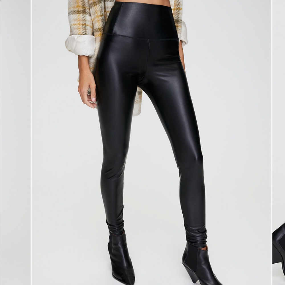 Faux Leather leggings